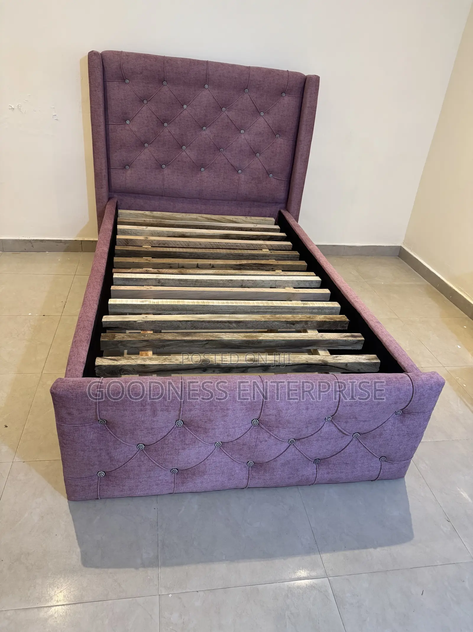 One & Half Fabric Bed Frame