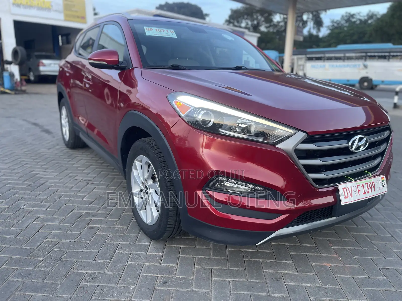 Hyundai Tucson 2017 Red