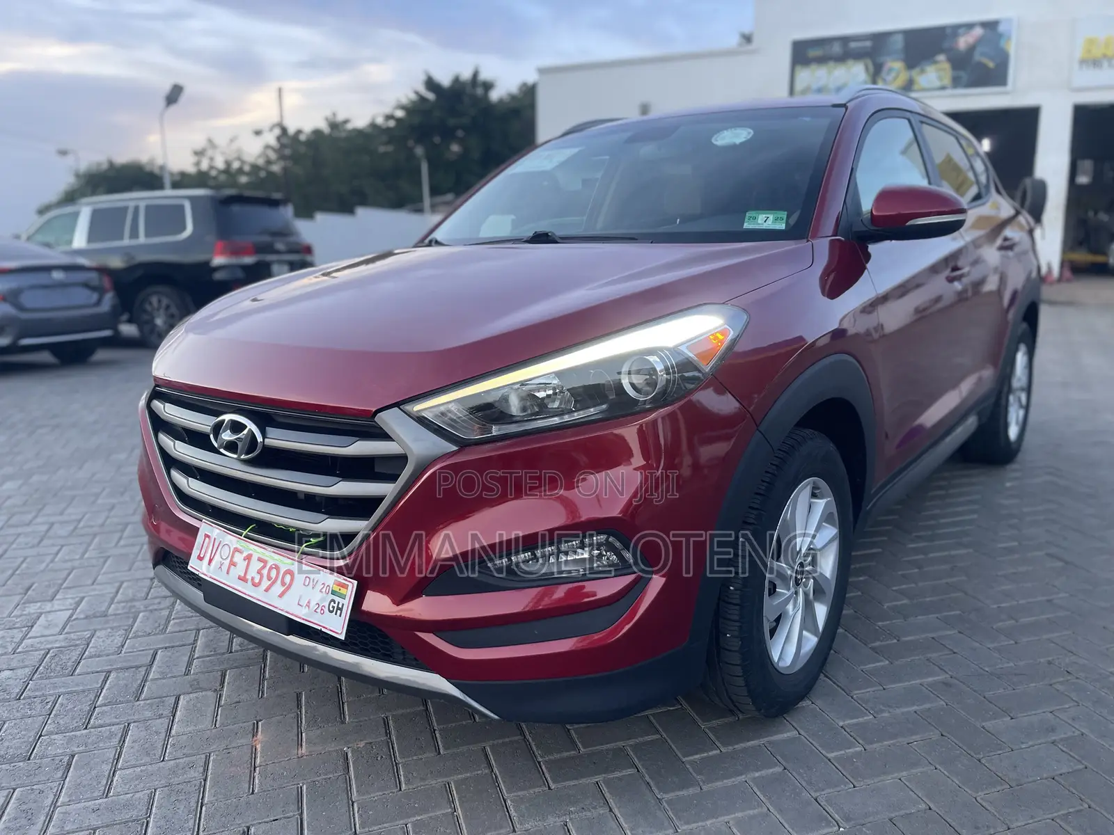 Hyundai Tucson 2017 Red