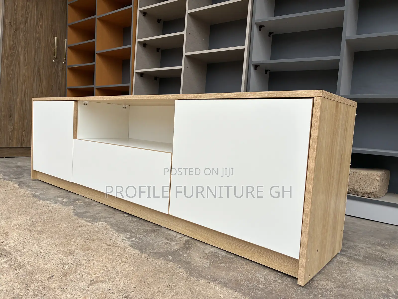 Laminated TV Stand 5 Feet Long