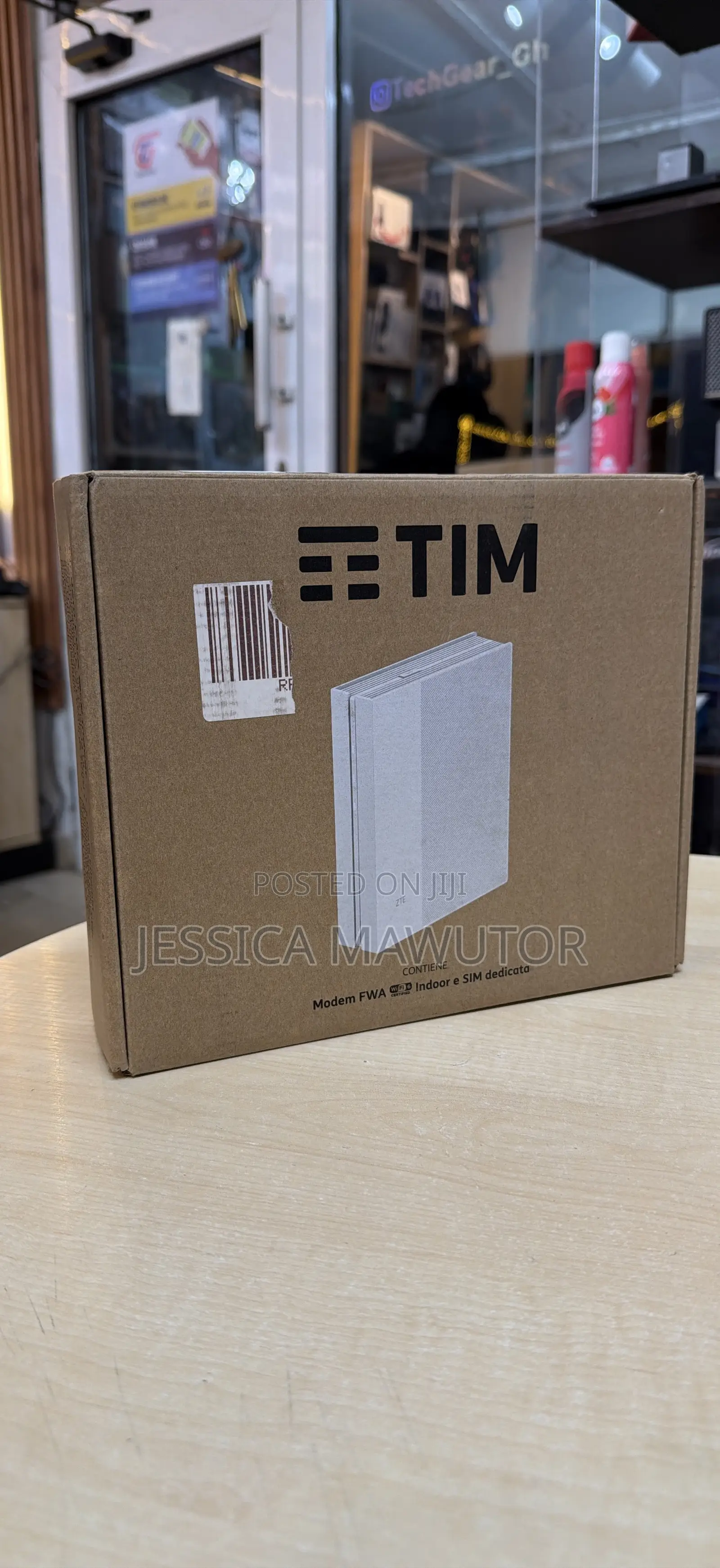 ZTE MF297D WiFi  6 Router UNLOCKED *MF297D *High-Quality Dimensions