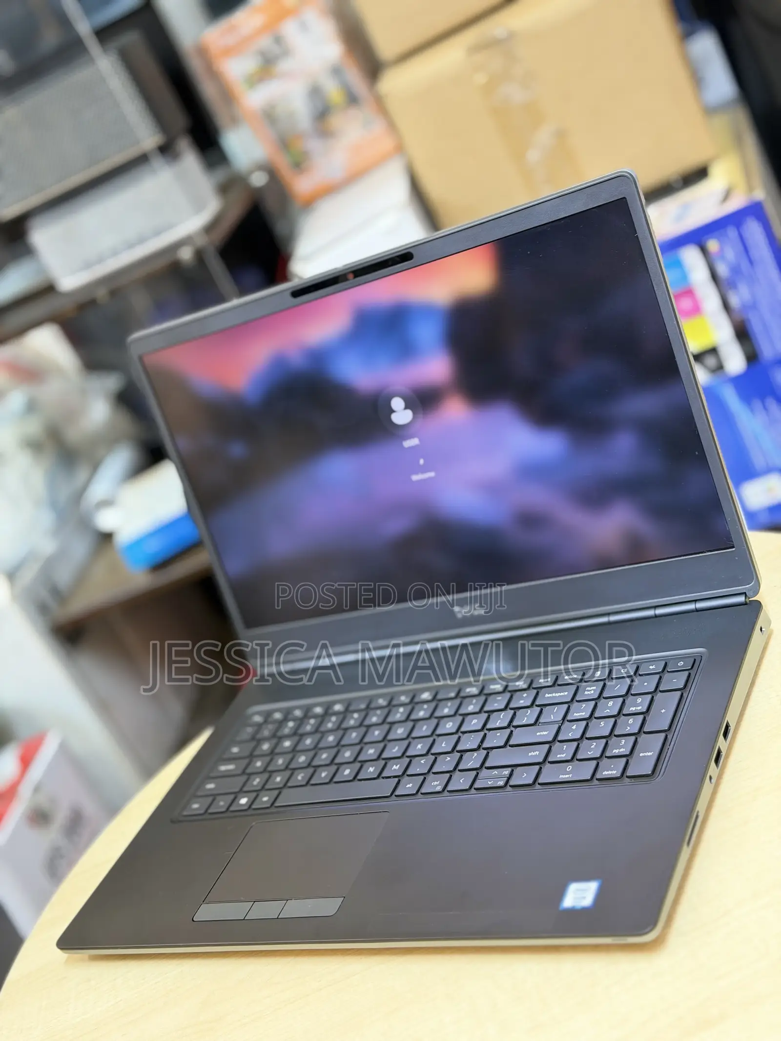 Laptop Dell Precision 7750 16GB Intel Xeon SSD 512GB