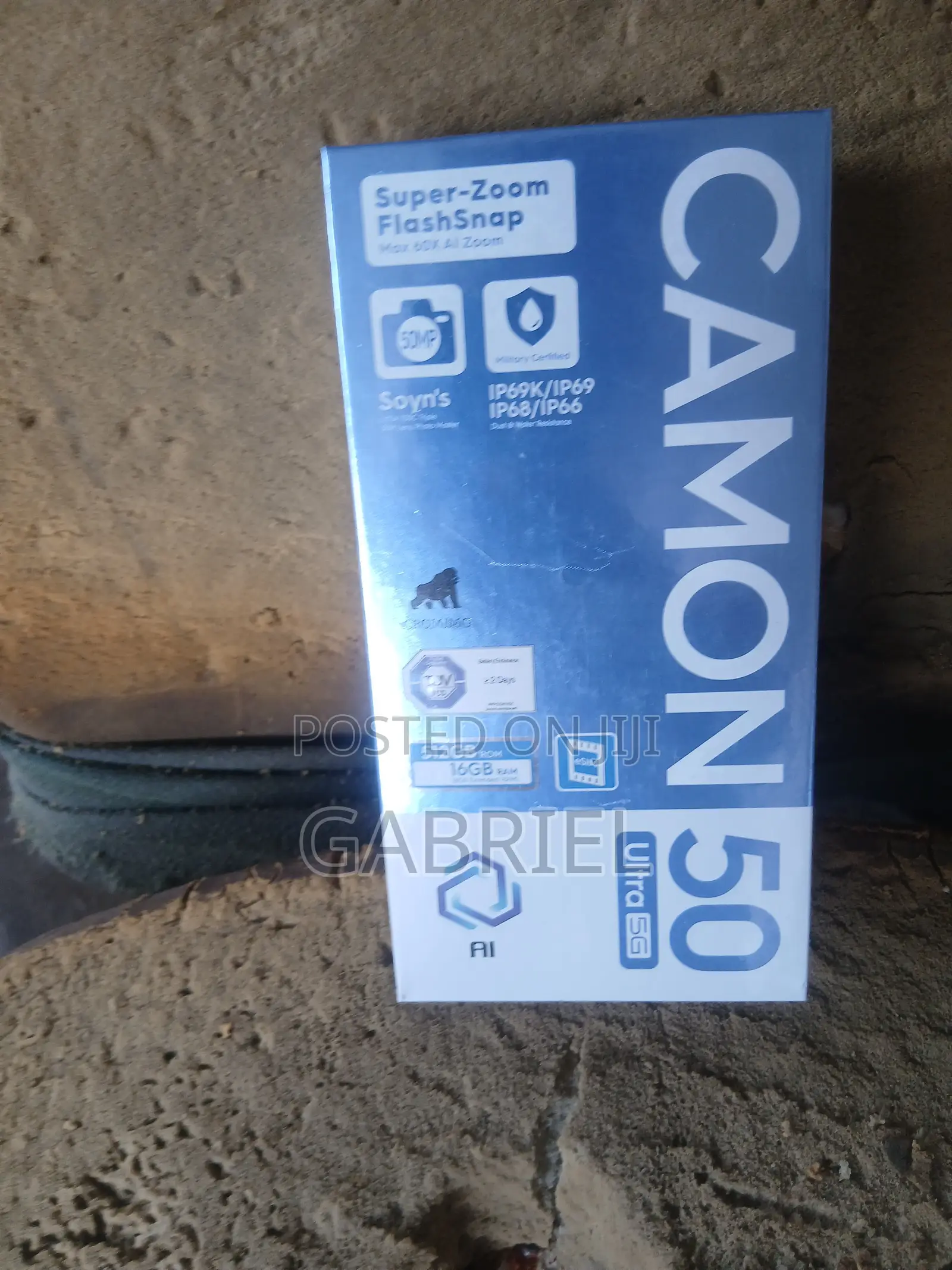 New Tecno Camon 50 Ultra 512 GB Blue
