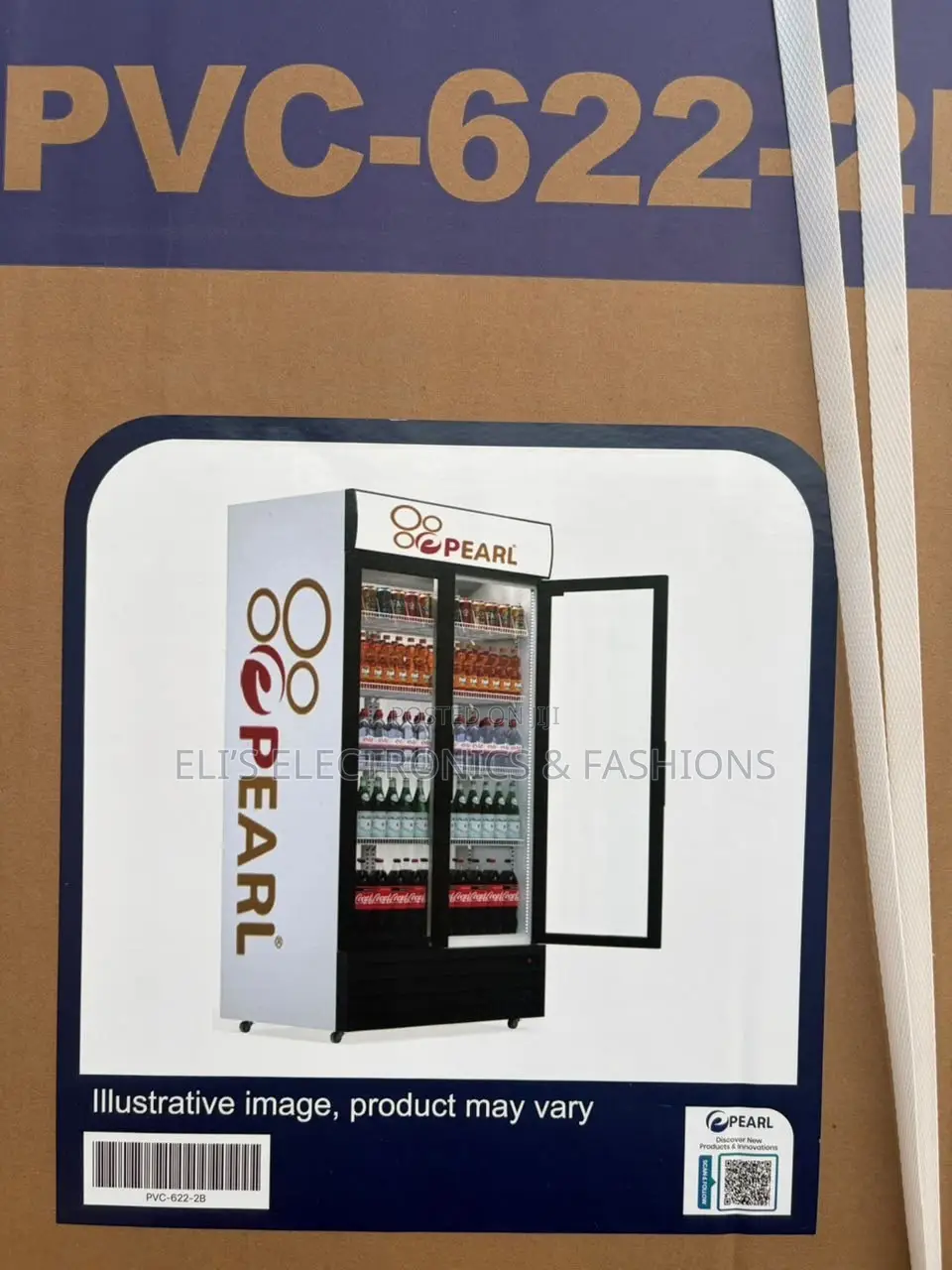 Pearl 510L Display Fridge for Commercial Use
