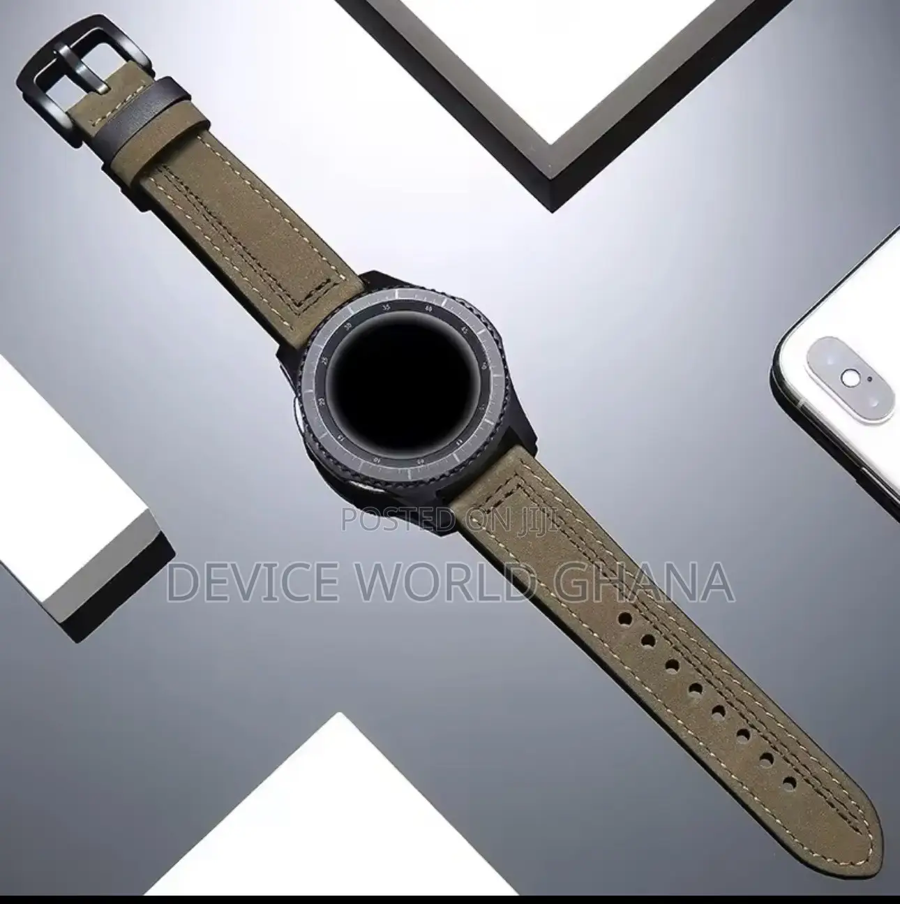 War Leather Straps for Samsung Watch Oriamo Fossil Huawei Garmen Etc