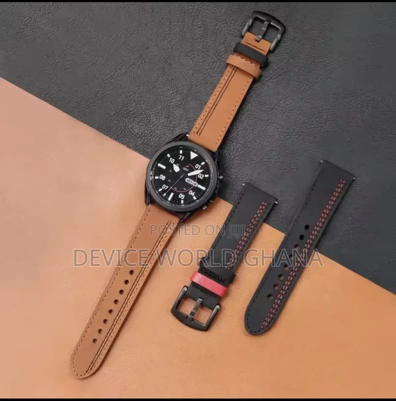 War Leather Straps for Samsung Watch Oriamo Fossil Huawei Garmen Etc