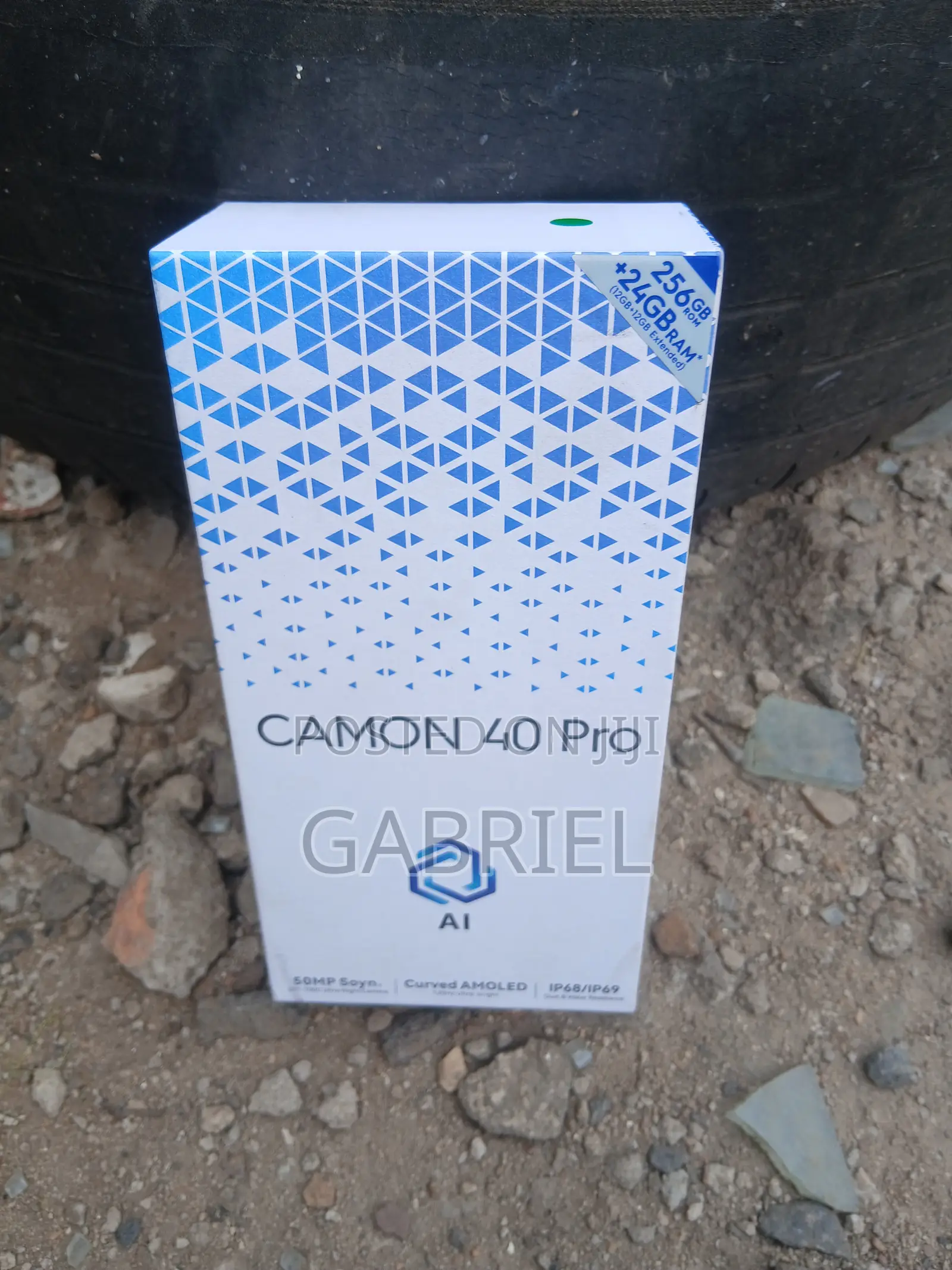 New Tecno Camon 40 Pro 5G 256 GB Blue
