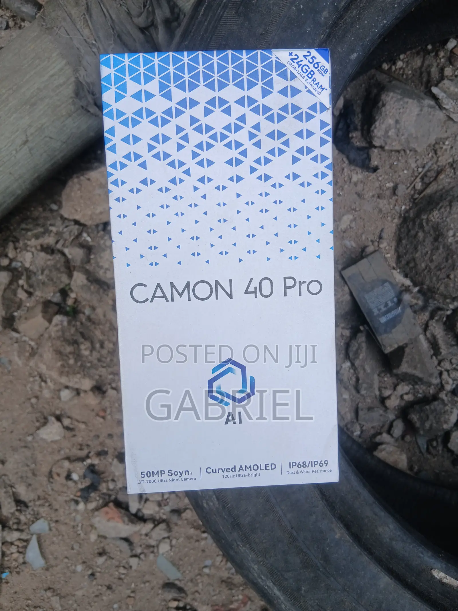 New Tecno Camon 40 Pro 5G 256 GB Blue