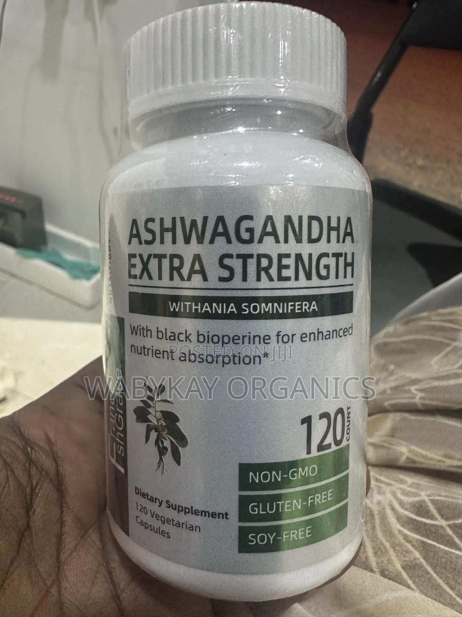 Ashwaganda Extra Strength 120 Caps