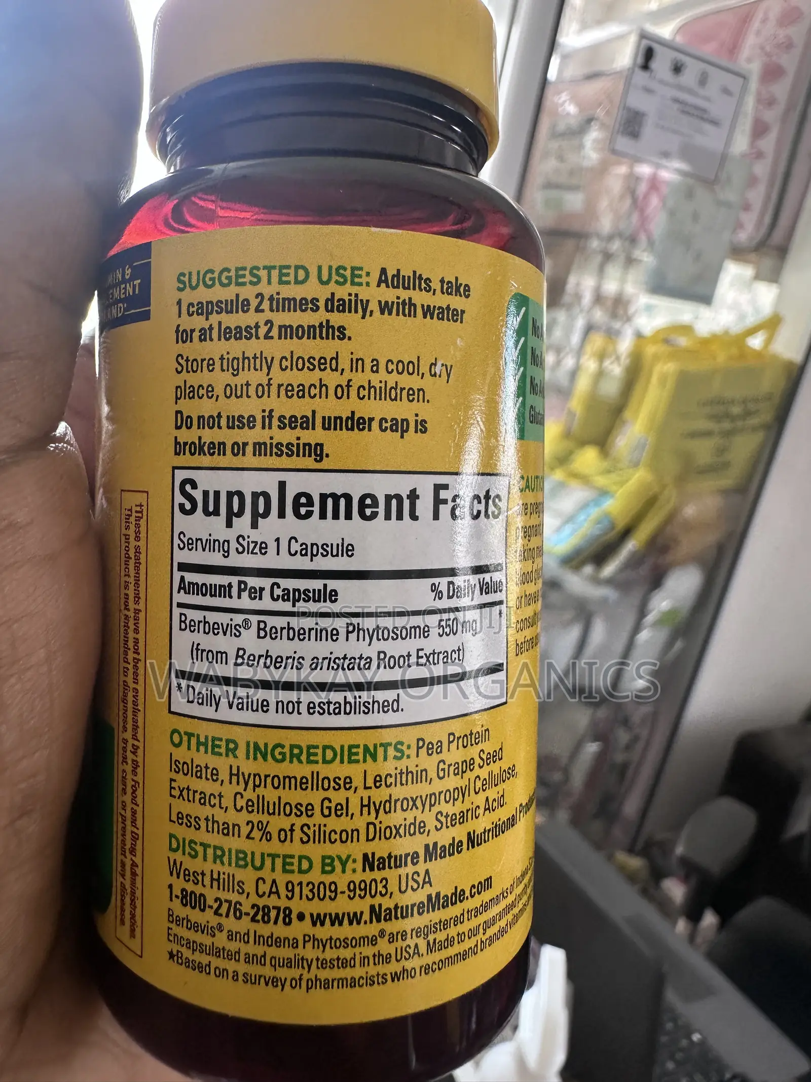 Berberine Phytosome Capsule