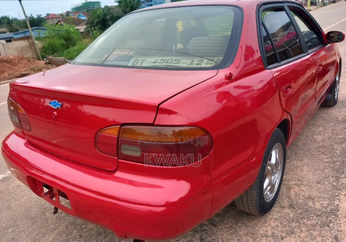 Chevrolet Prizm Automatic 2002 Red