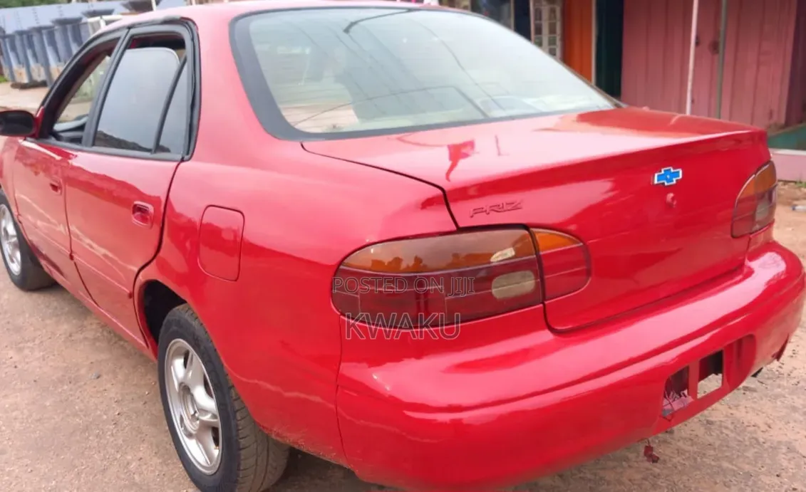 Chevrolet Prizm Automatic 2002 Red