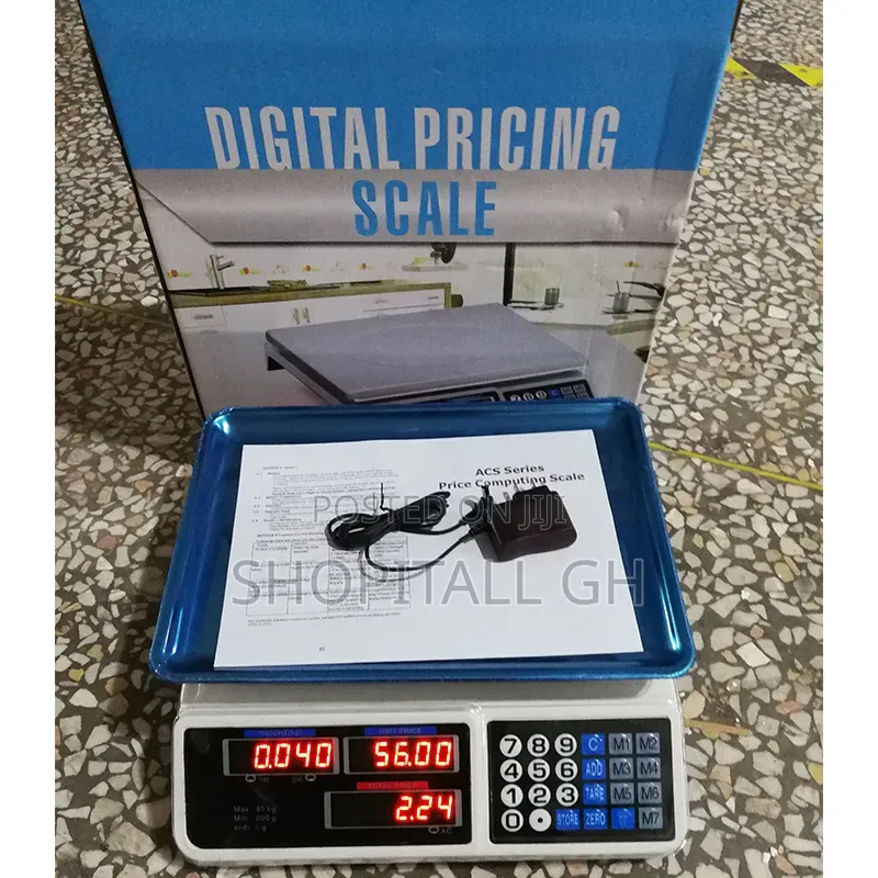 40kg Commercial Digital Pricing Scale