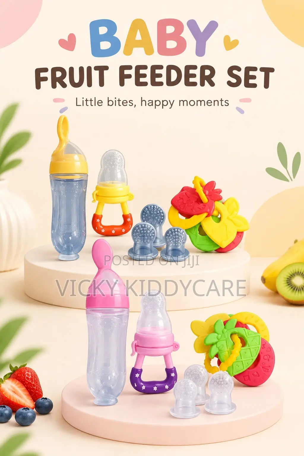 Combo Pacifier and Eating Set