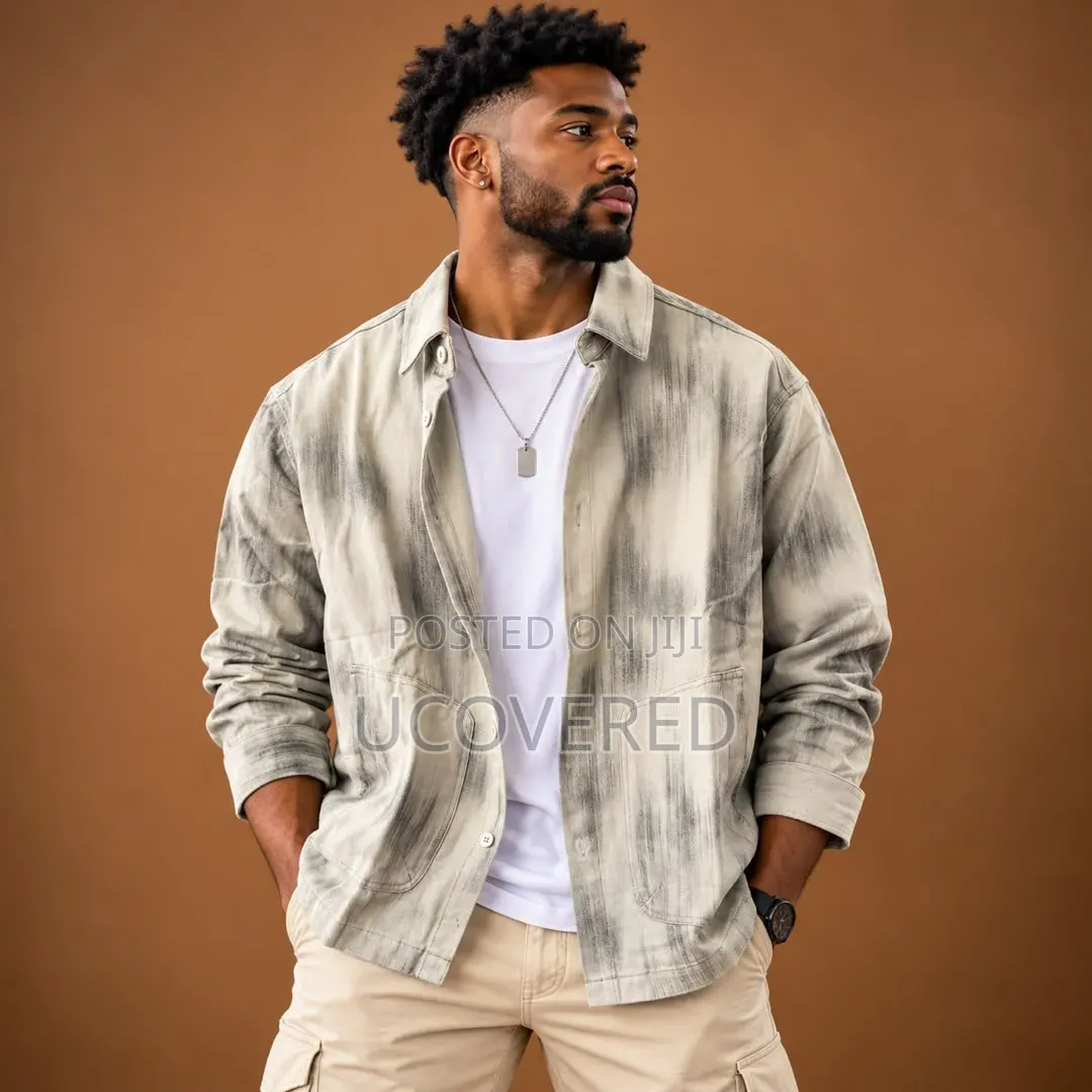 Men’s Casual Long-Sleeve Denim Shirts