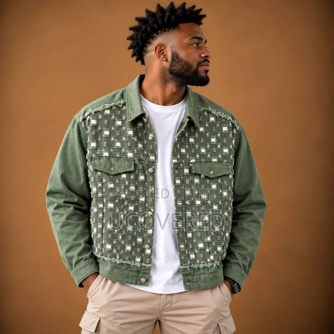 Men's Slim-Fit Denim Jacket