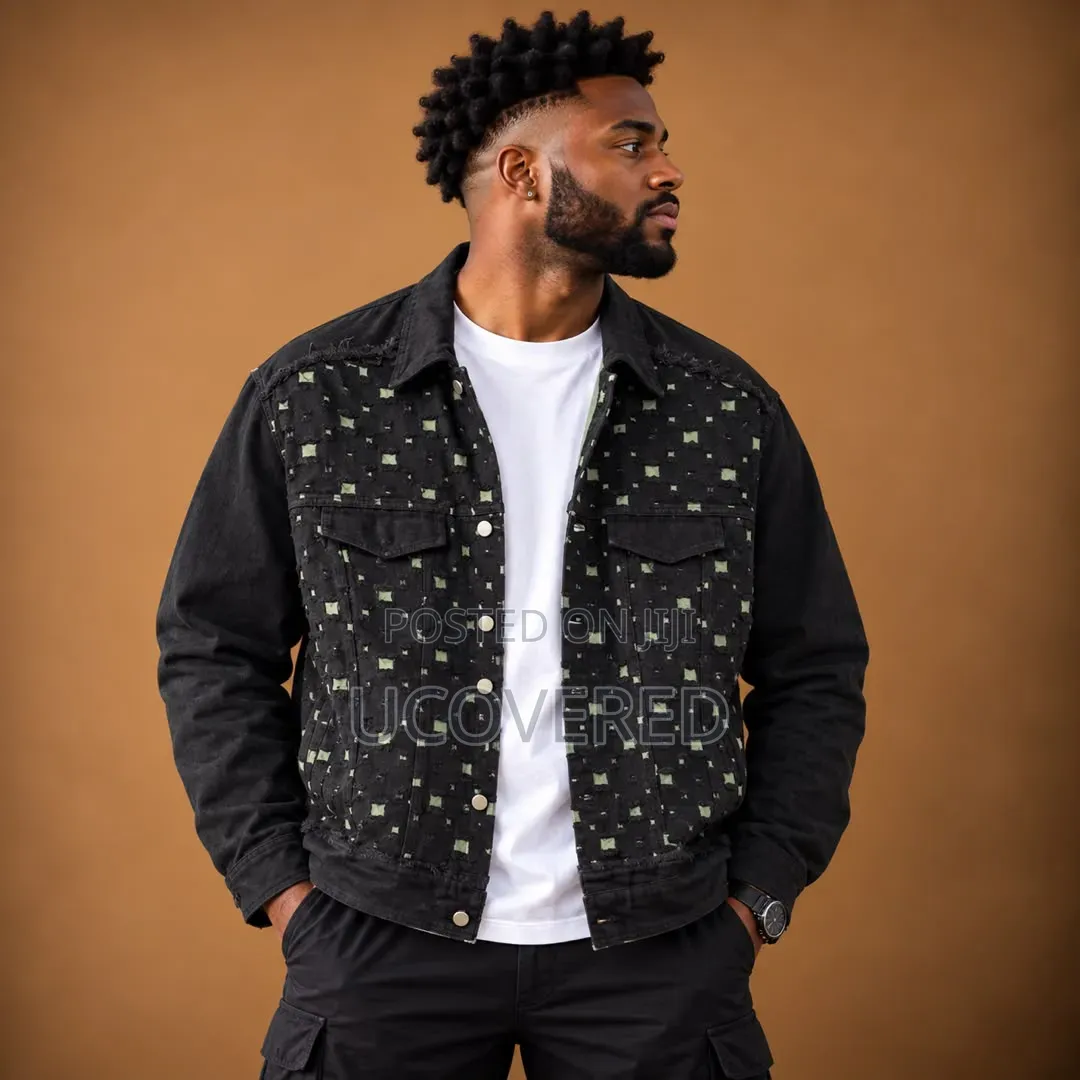 Men's Slim-Fit Denim Jacket