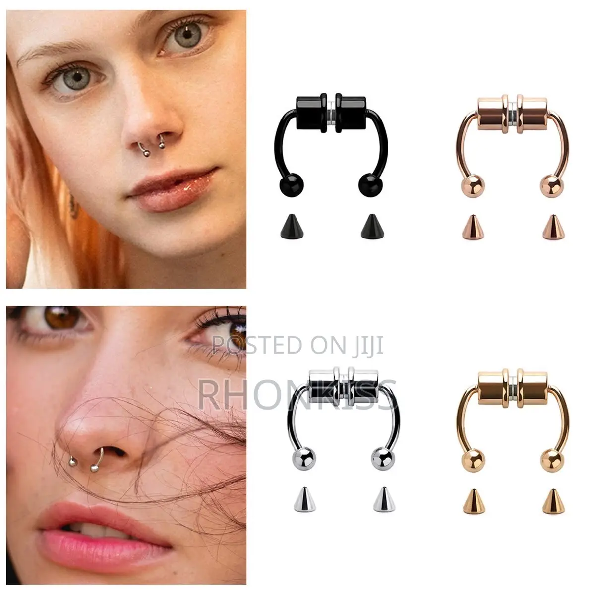 Faux Nose Septum Ring