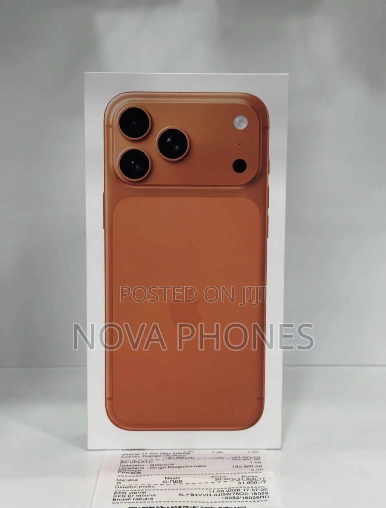 New Apple iPhone 17 Pro Max 256 GB Orange
