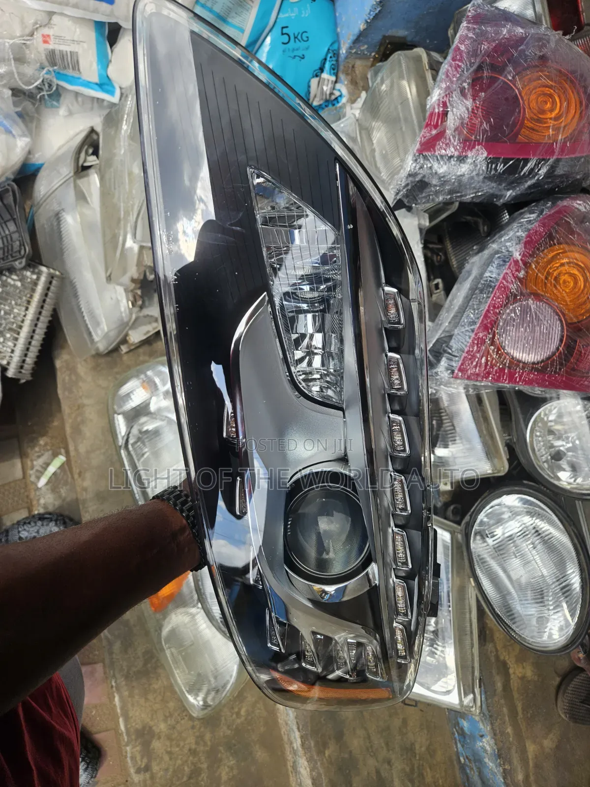 Audi Q7 Headlight Led 2015 Driver Side
