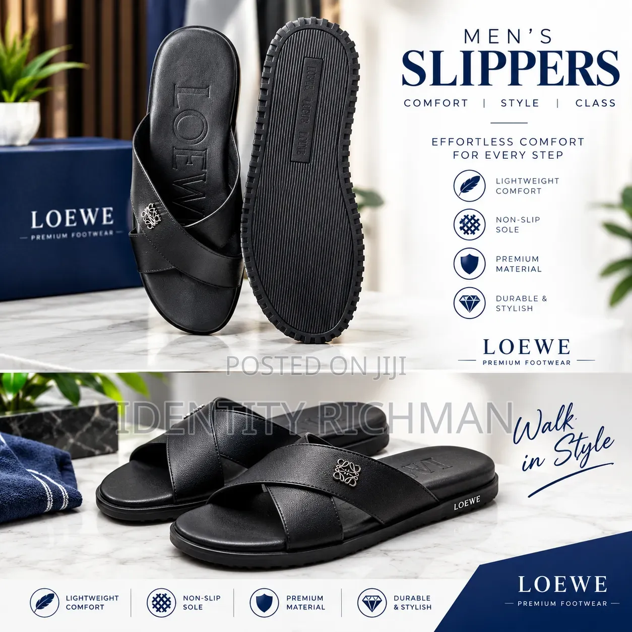 Men Slippers Available