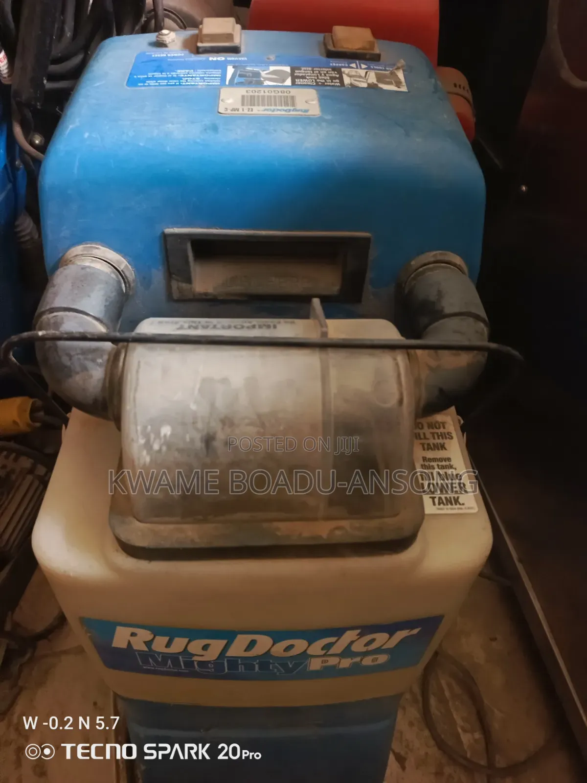 Commercial Carpet Cleaner and Dryer