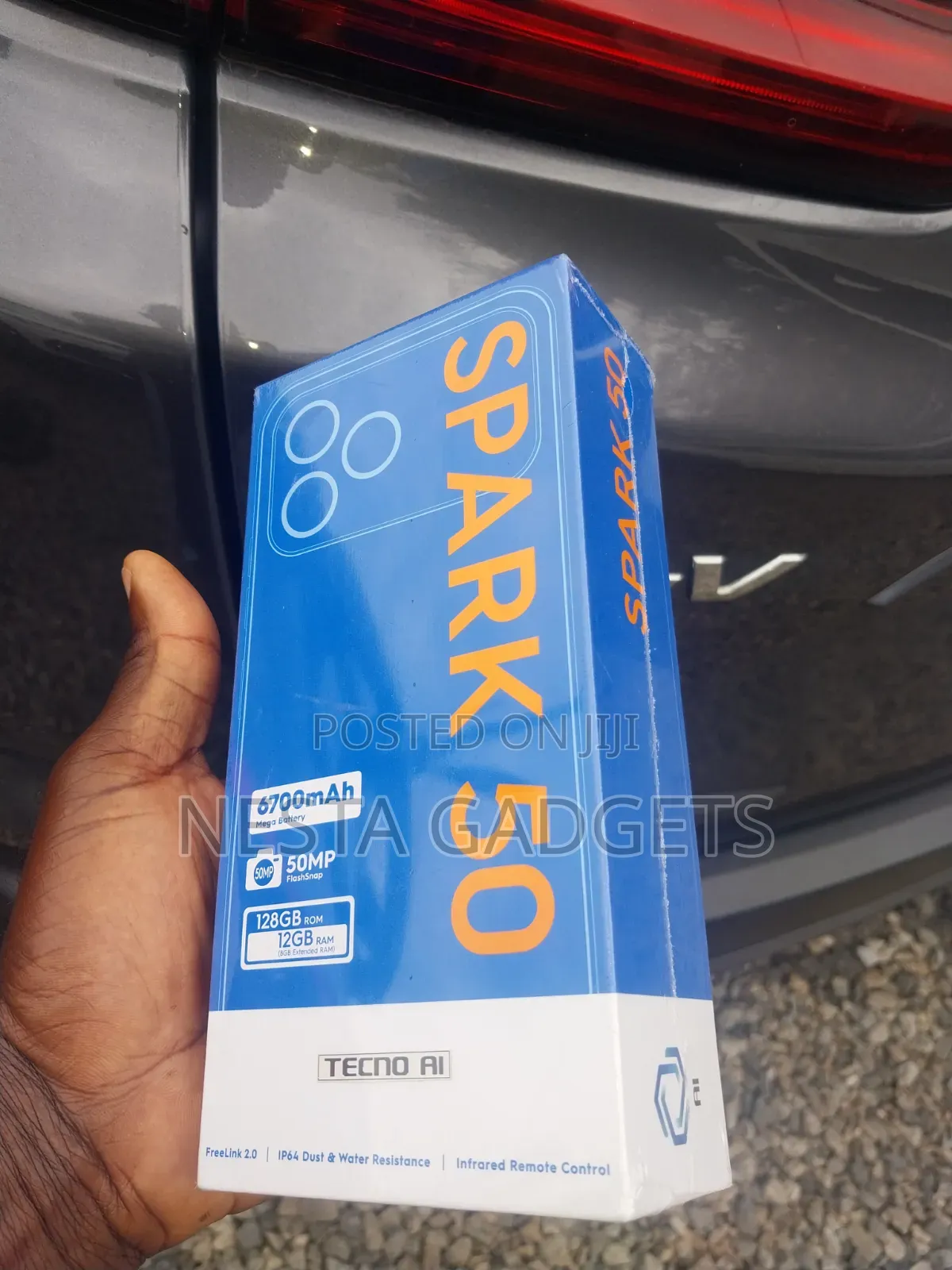New Tecno Spark 50 128 GB Gray