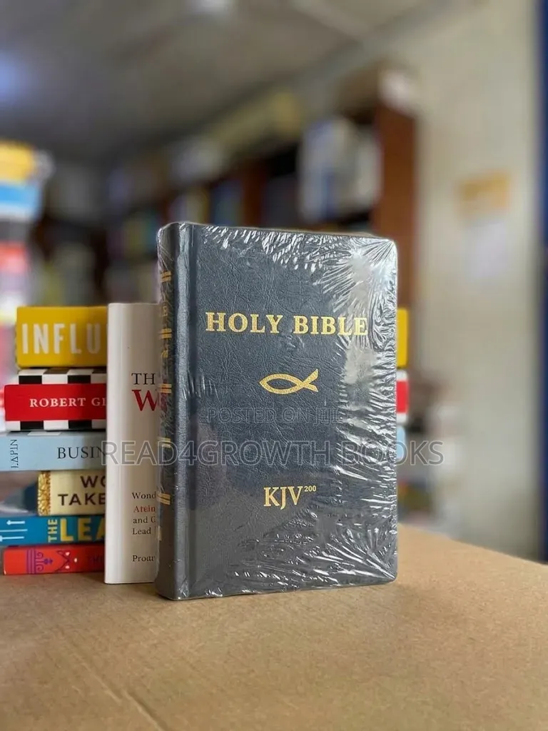 Holy Bible – King James Version (Kjv), Black Hardcover Edition.