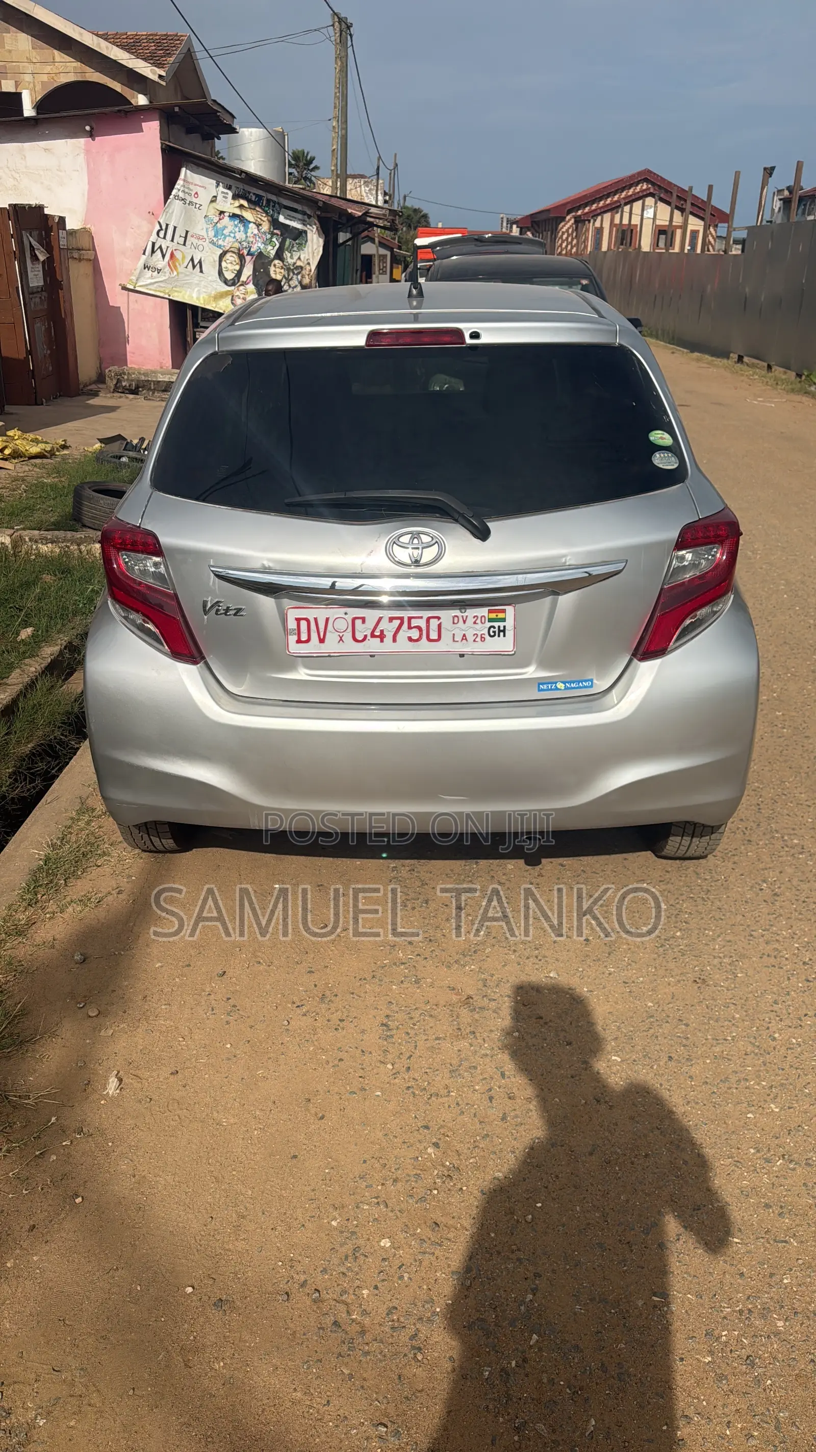 Toyota Vitz 2015 Blue