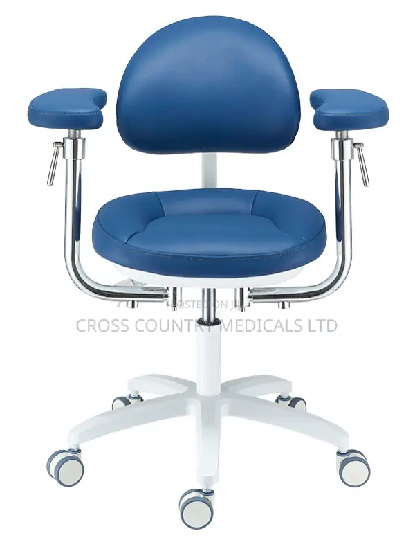 Ergonomic Dental Stool With Double Armrests