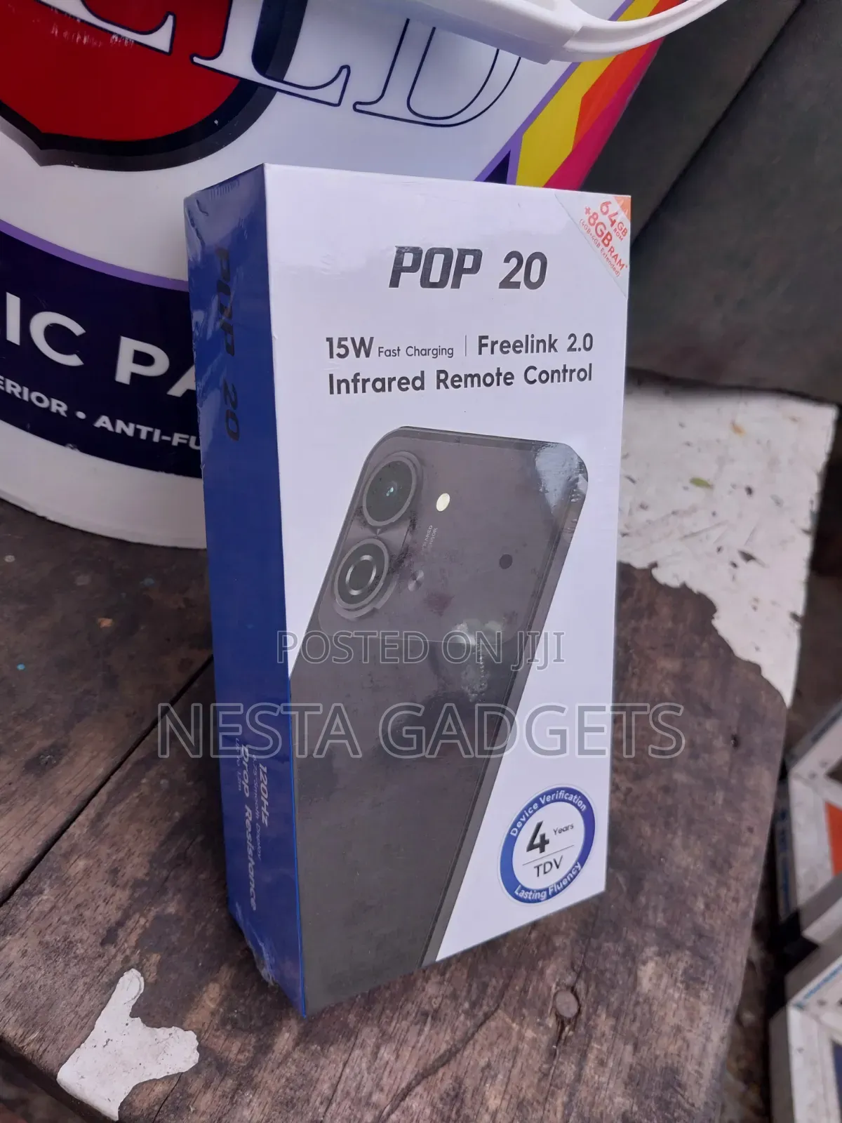 New Tecno Pop 20 128 GB Blue