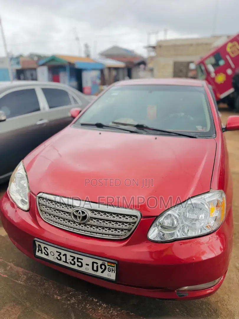 Toyota Corolla LE 2007 Red
