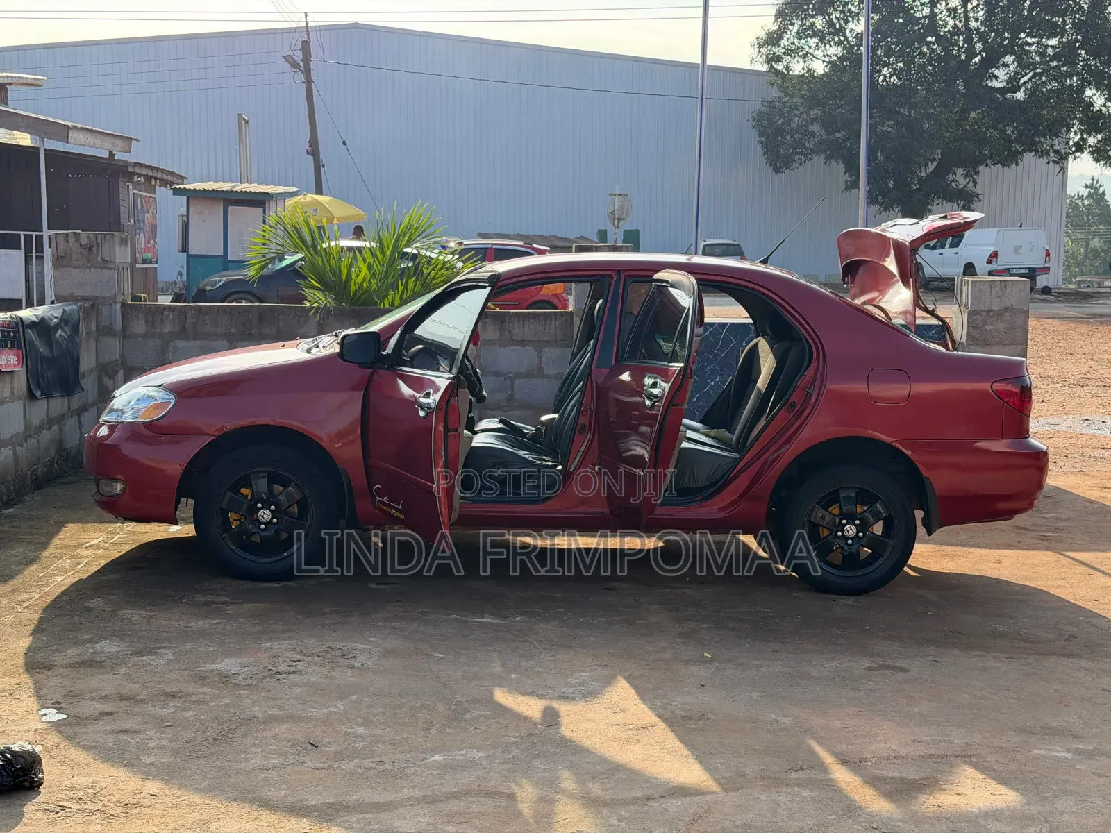 Toyota Corolla LE 2007 Red