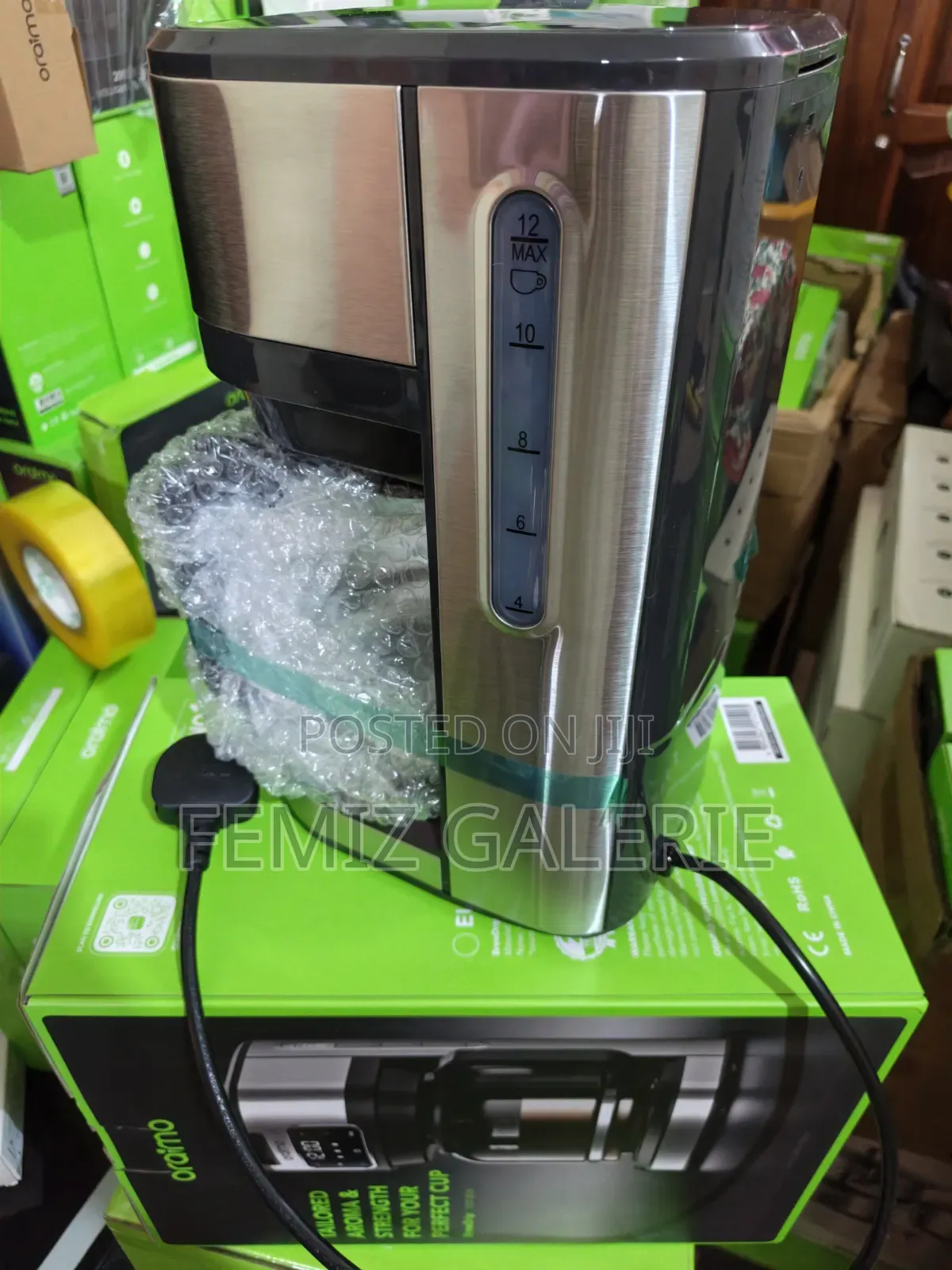 Oraimo BrewDrip 1.5L Drip Coffee Maker Programmable Timer & Keep Warm