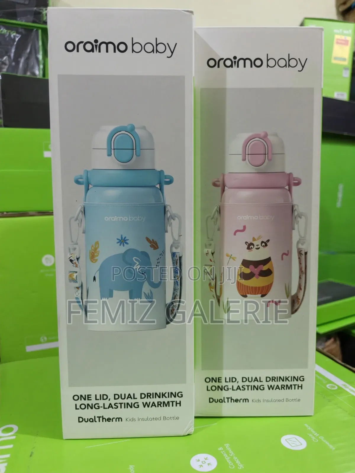 Oraimo DualTherm 750ML Insulated Water Bottle for Babies and Toddlers