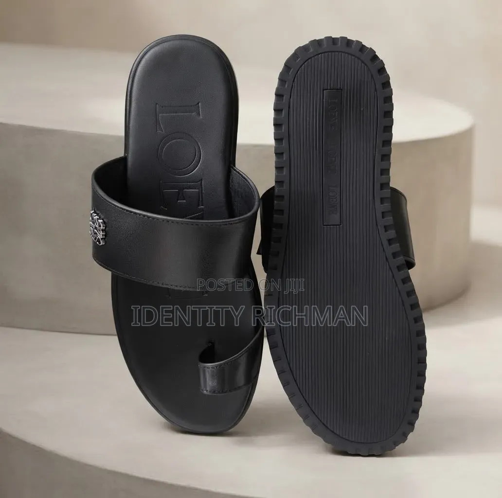 New Quality Black Slippers