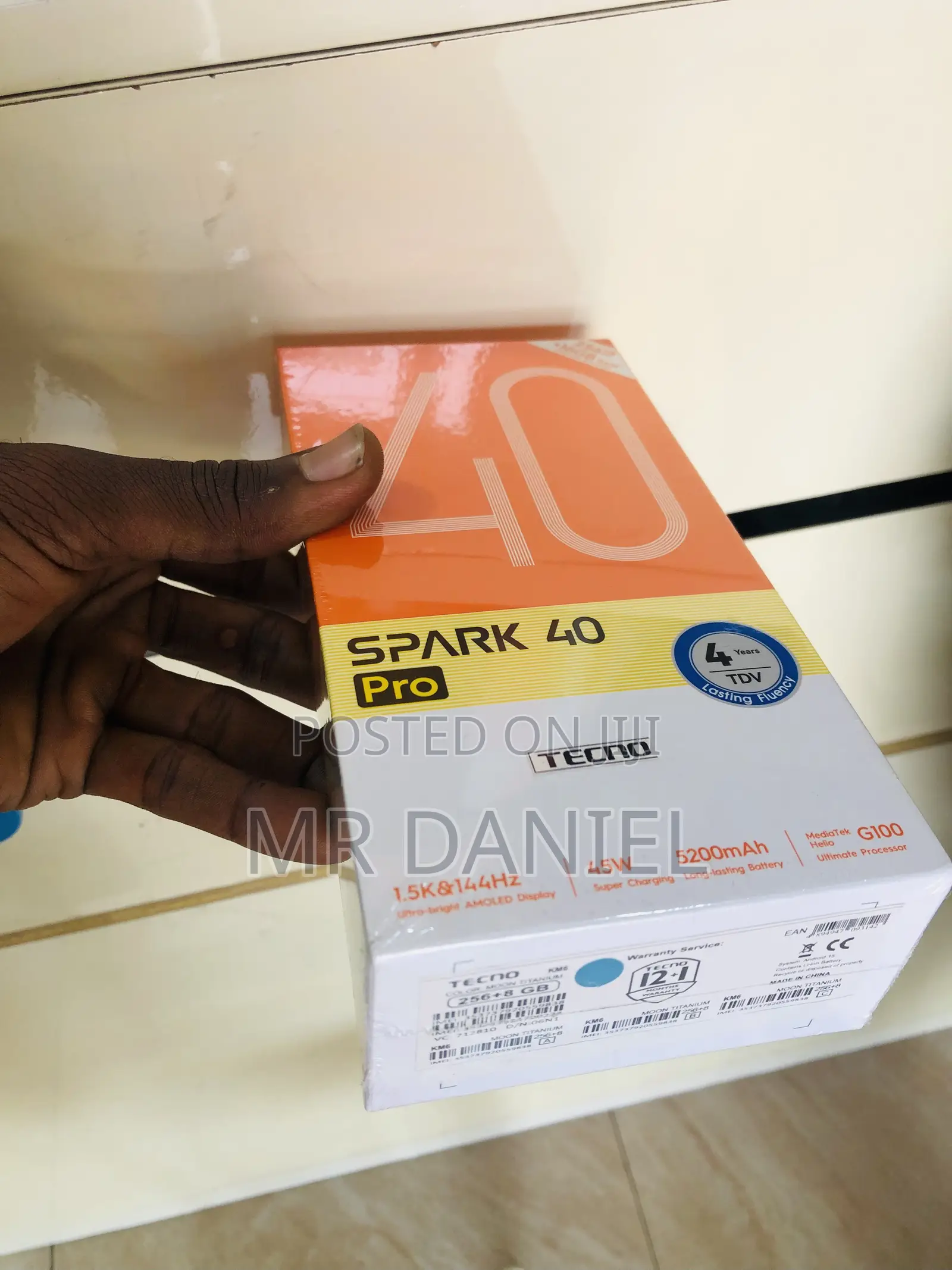 New Tecno Spark 40 Pro 256 GB Green