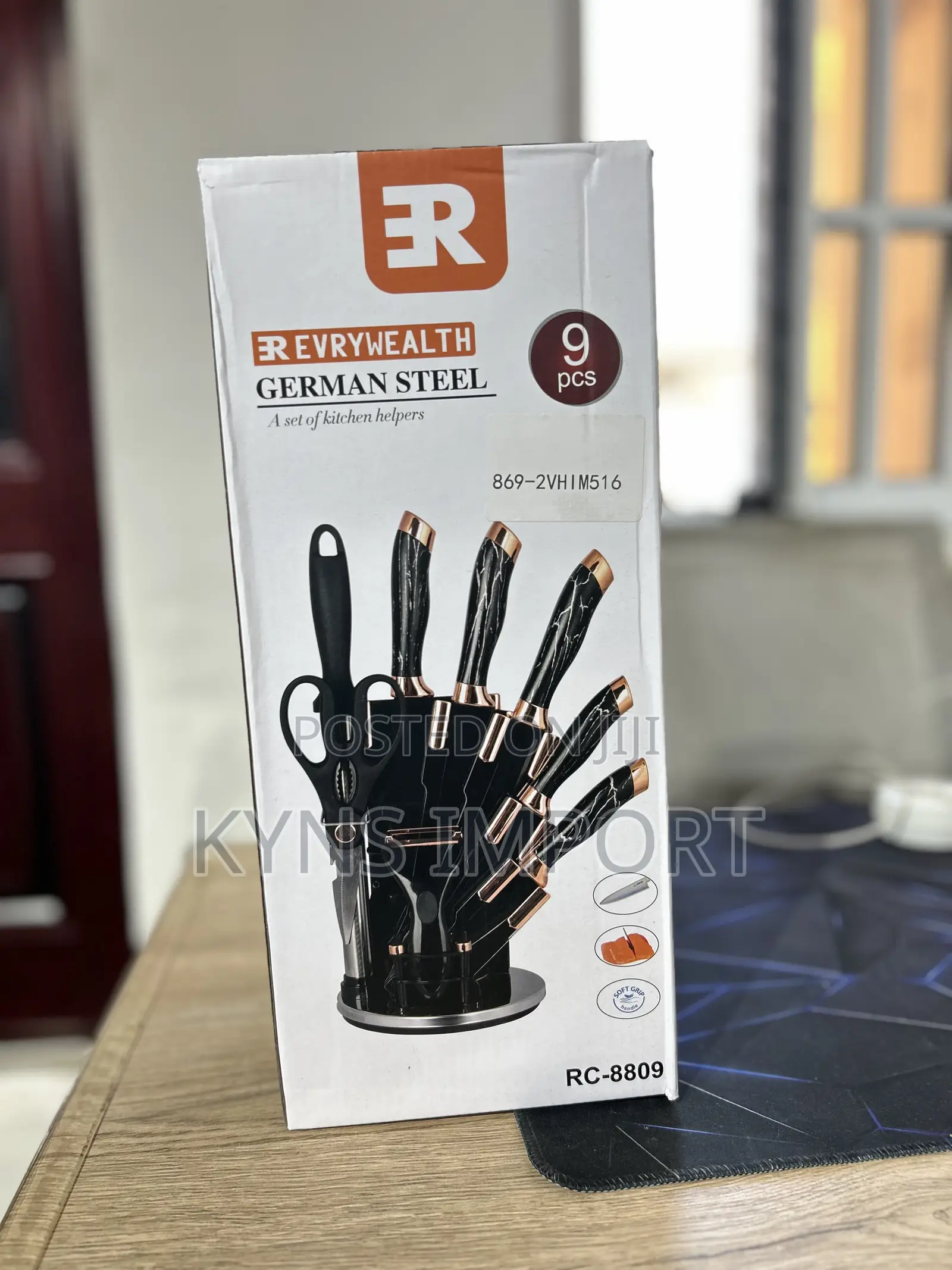 German 9Pcs Knives Set