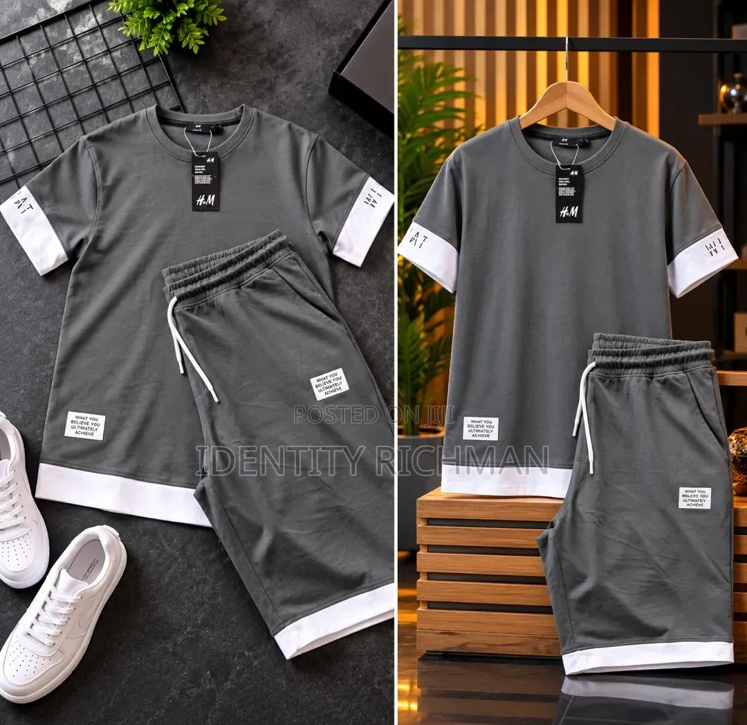 Cotton Men Top and Down