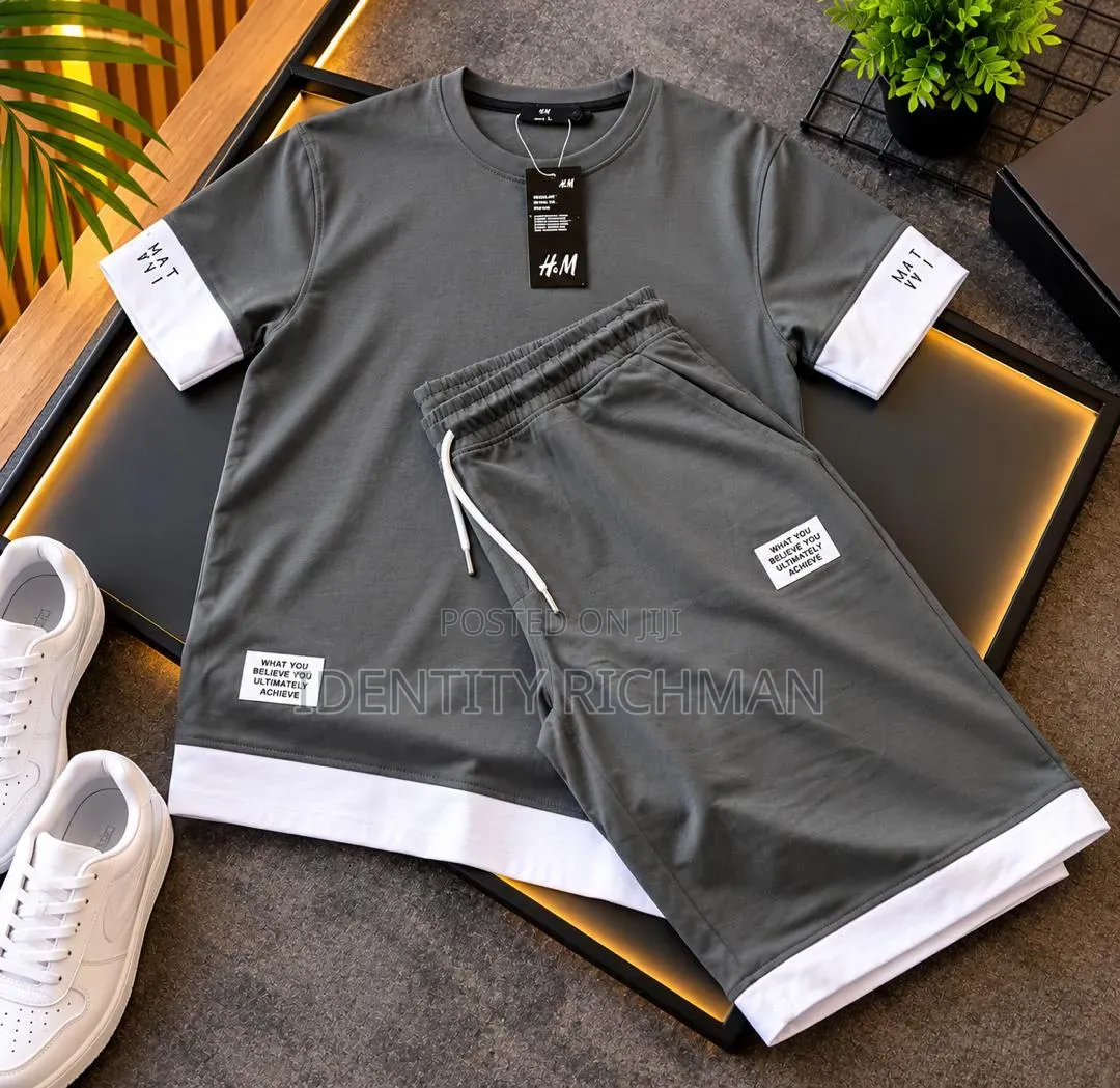 Cotton Men Top and Down
