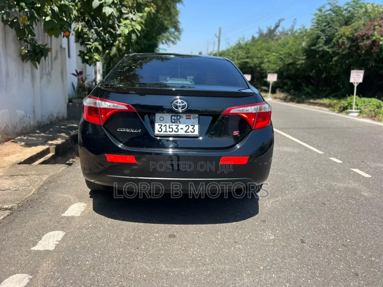 Toyota Corolla S 4dr Sedan (1.8L 4cyl CVT) 2015 Black