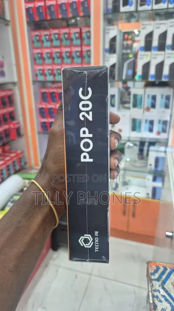 New Tecno Pop 20 64 GB Black