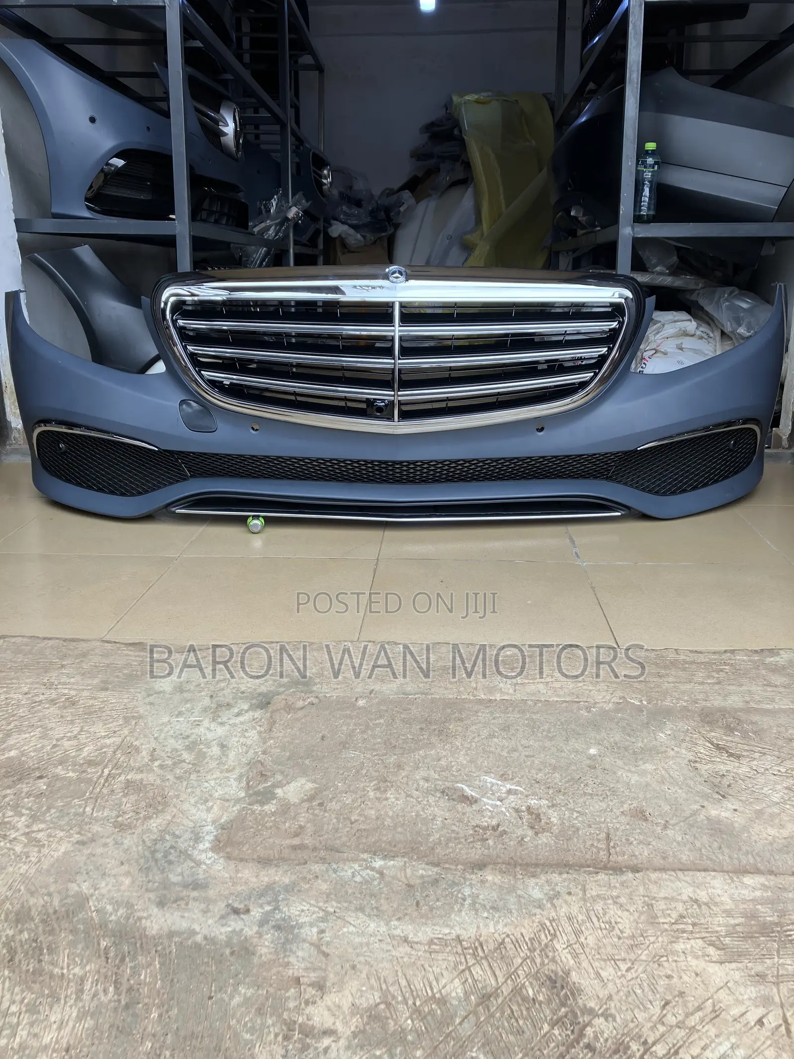 W213 E300 Maybach Style Front Bumoer With Grill Complete Available