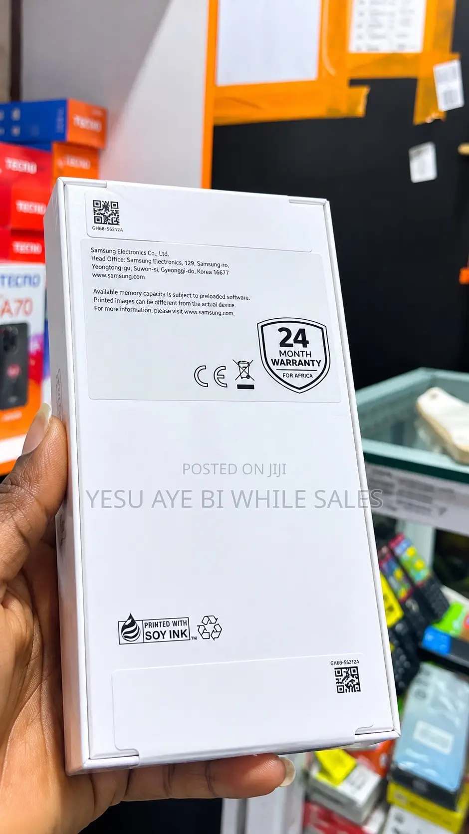New Samsung Galaxy A18 128 GB Blue
