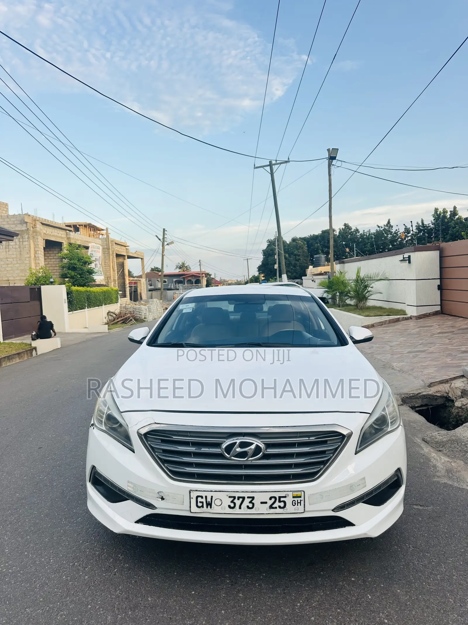 Hyundai Sonata Eco 4dr Sedan (1.6L 4cyl Turbo 7AM) 2015 White