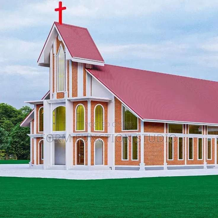 Church Building Plan 22