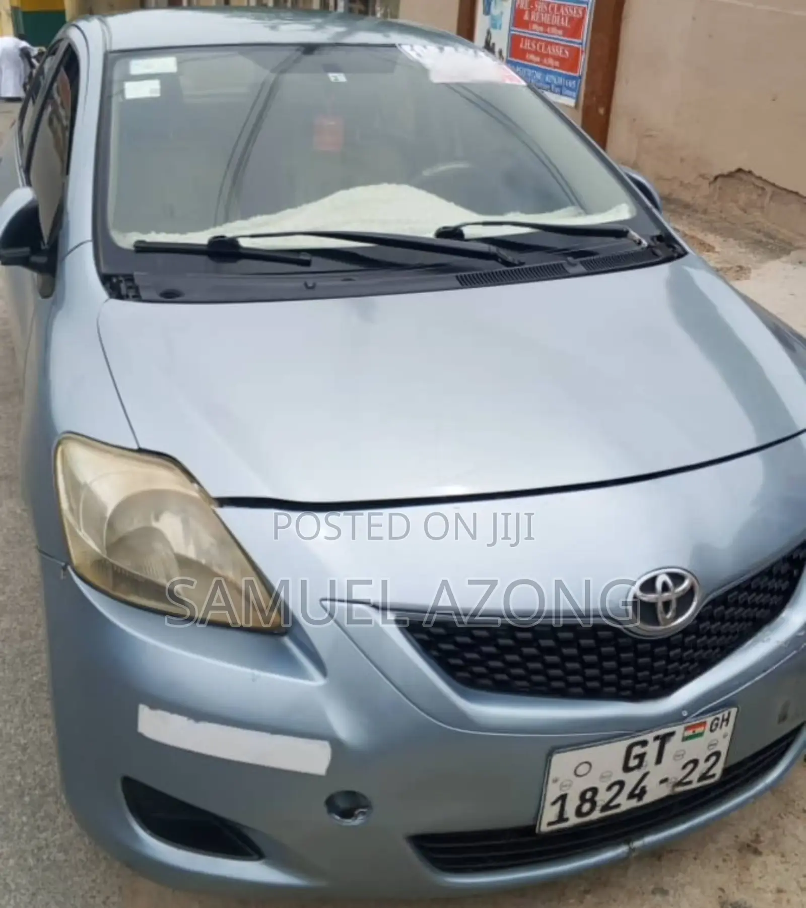 Toyota Belta 2010 Blue