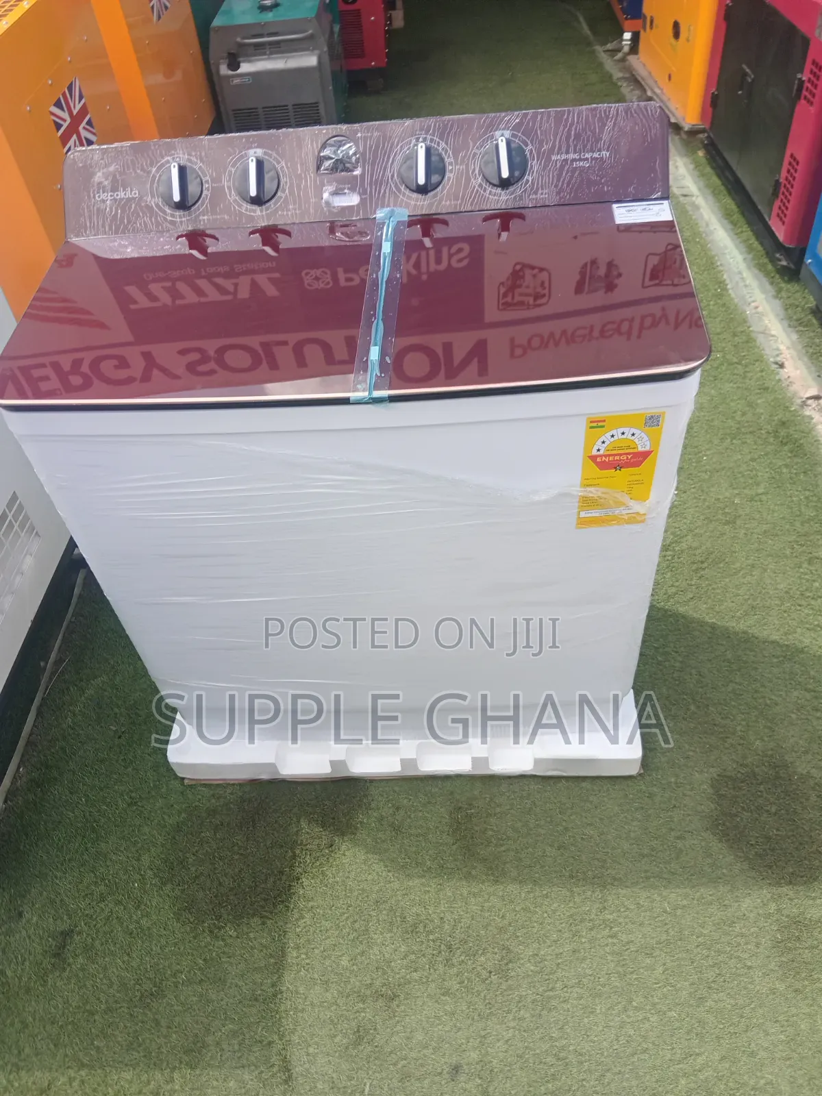 Modern Top-Loading Washing Machine With Elegant Design