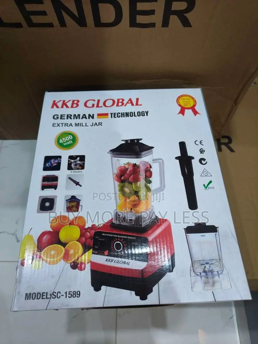 High-Power 2-in-1 Commercial Blender
