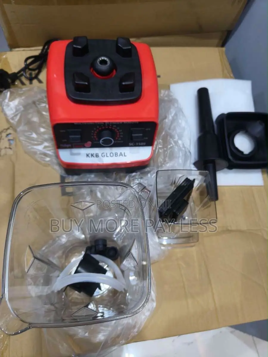 High-Power 2-in-1 Commercial Blender